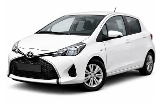 Toyota Yaris automatic hire car