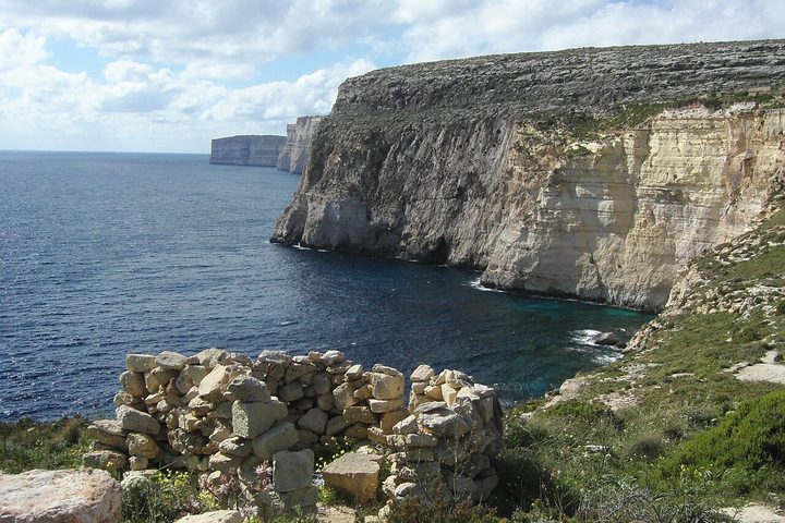 Open countryside on the island of Gozo