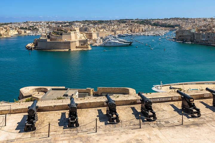 The Grand Harbour at Valletta
